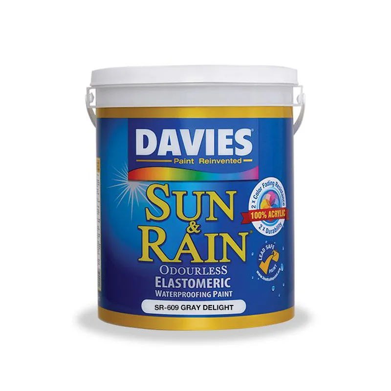 SUN&RAIN PAINT SR-609 GRAY DELIGHT ACRYLIC PREMIX